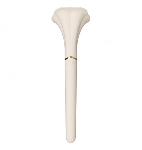 MizzZee - Gen 2 Warming Licking Mini Vibrator Wand (Chargeable - White)